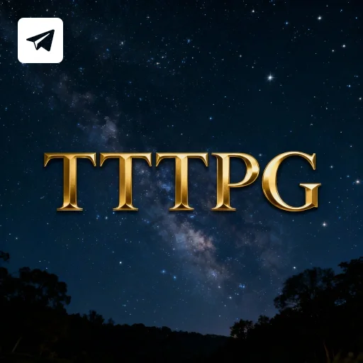 Canal oficial da tttpg no Telegram